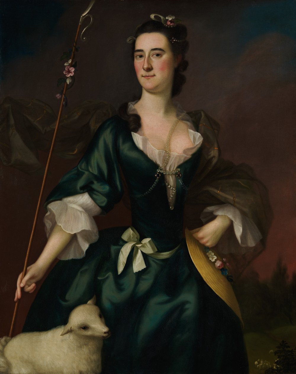Maria Silvestre, 1754. de Joseph Blackburn