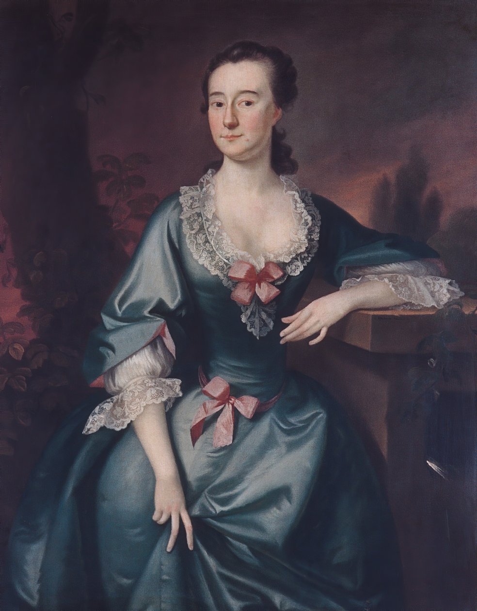 Sra. David Chesebrough, 1754. de Joseph Blackburn