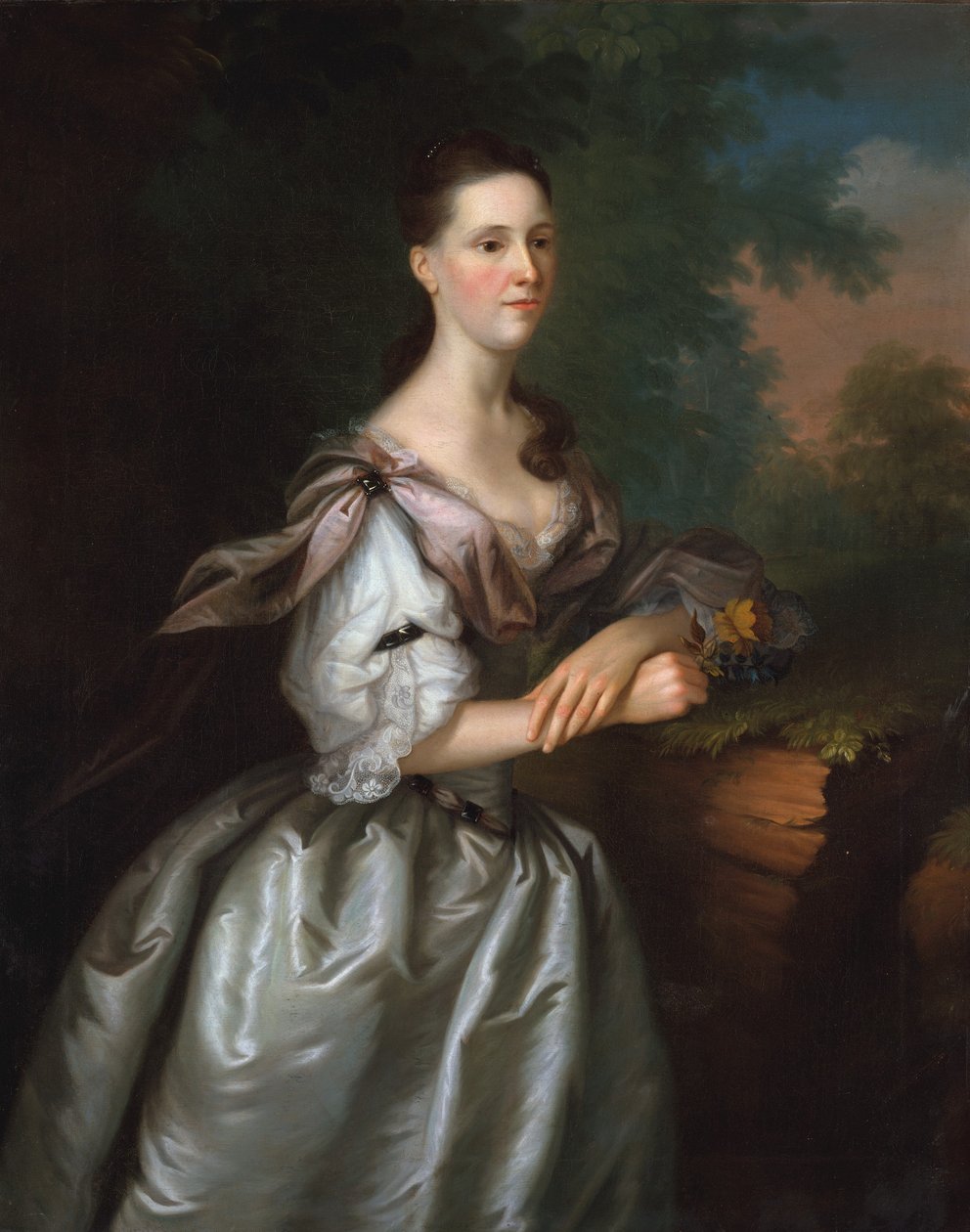Sra. Samuel Cutts, ca. 1762-63. de Joseph Blackburn