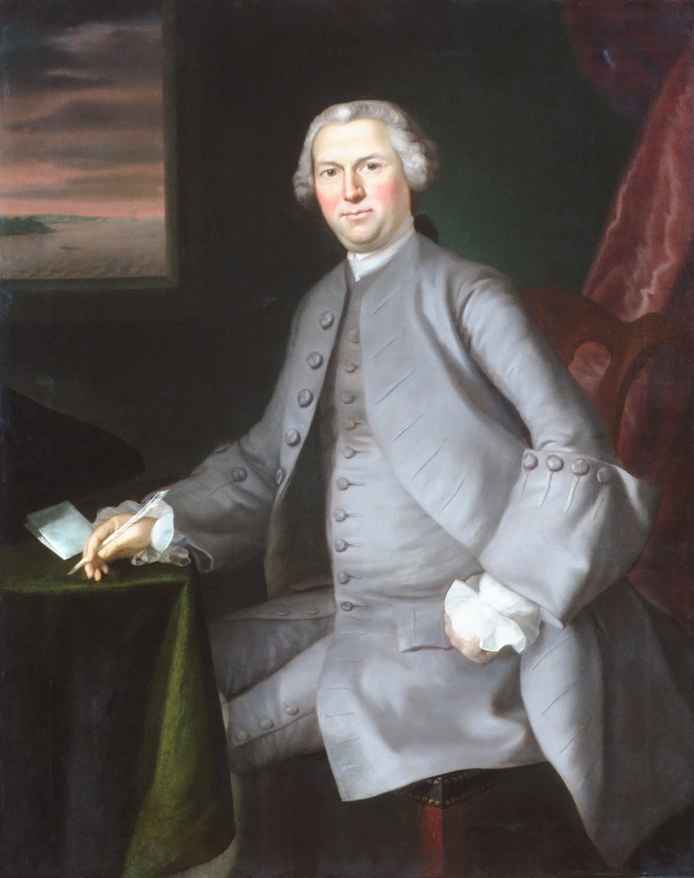 Samuel Cutts, c. 1762-63. de Joseph Blackburn