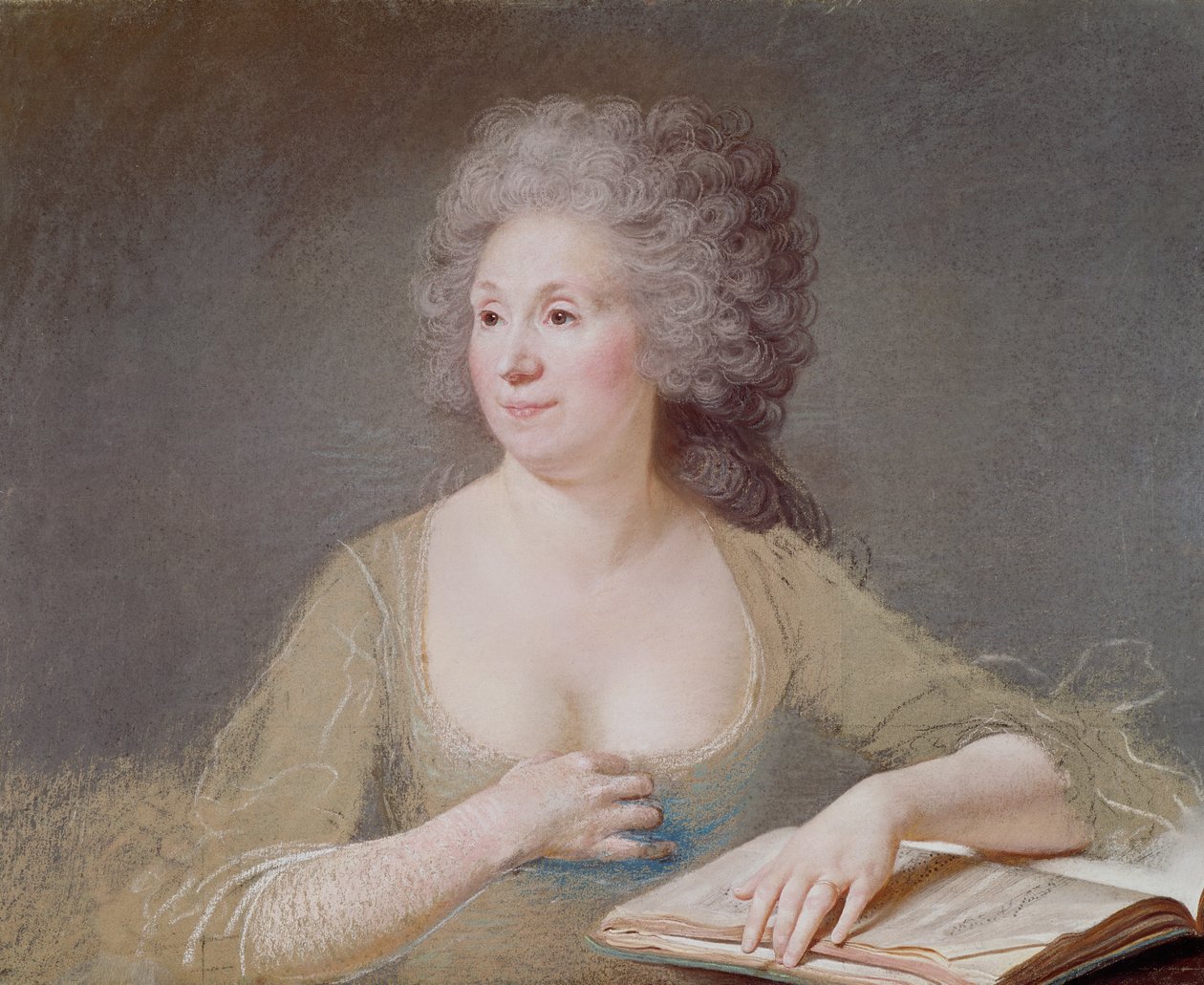 Retrato de Madame Boze de Joseph Boze