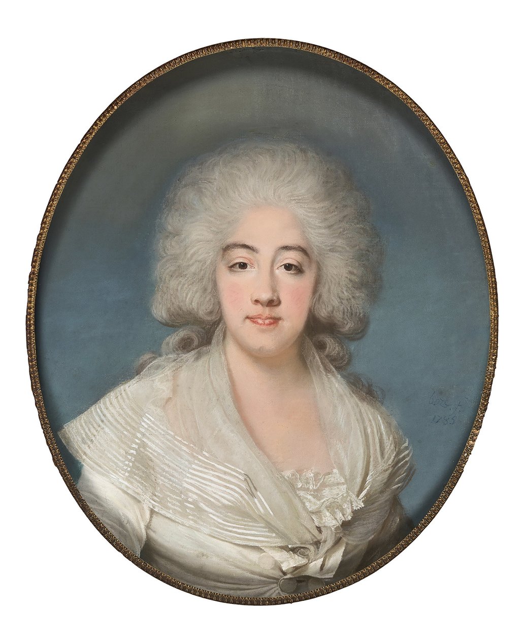 Princesa Maria Joséphine de Savoy 1753-1810, Condessa de Provence, 1785. de Joseph Boze