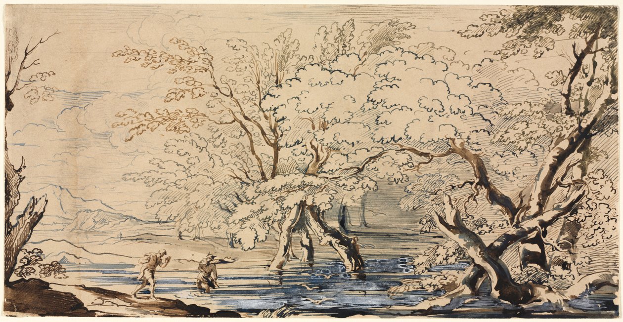 Mercúrio e Argos de Joseph Brett