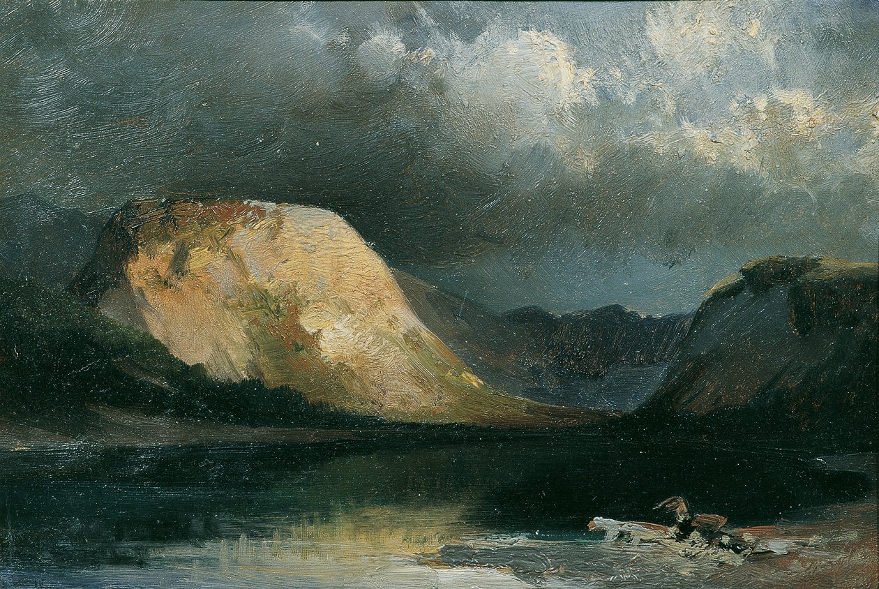 Lago Wochein de Joseph Brunner
