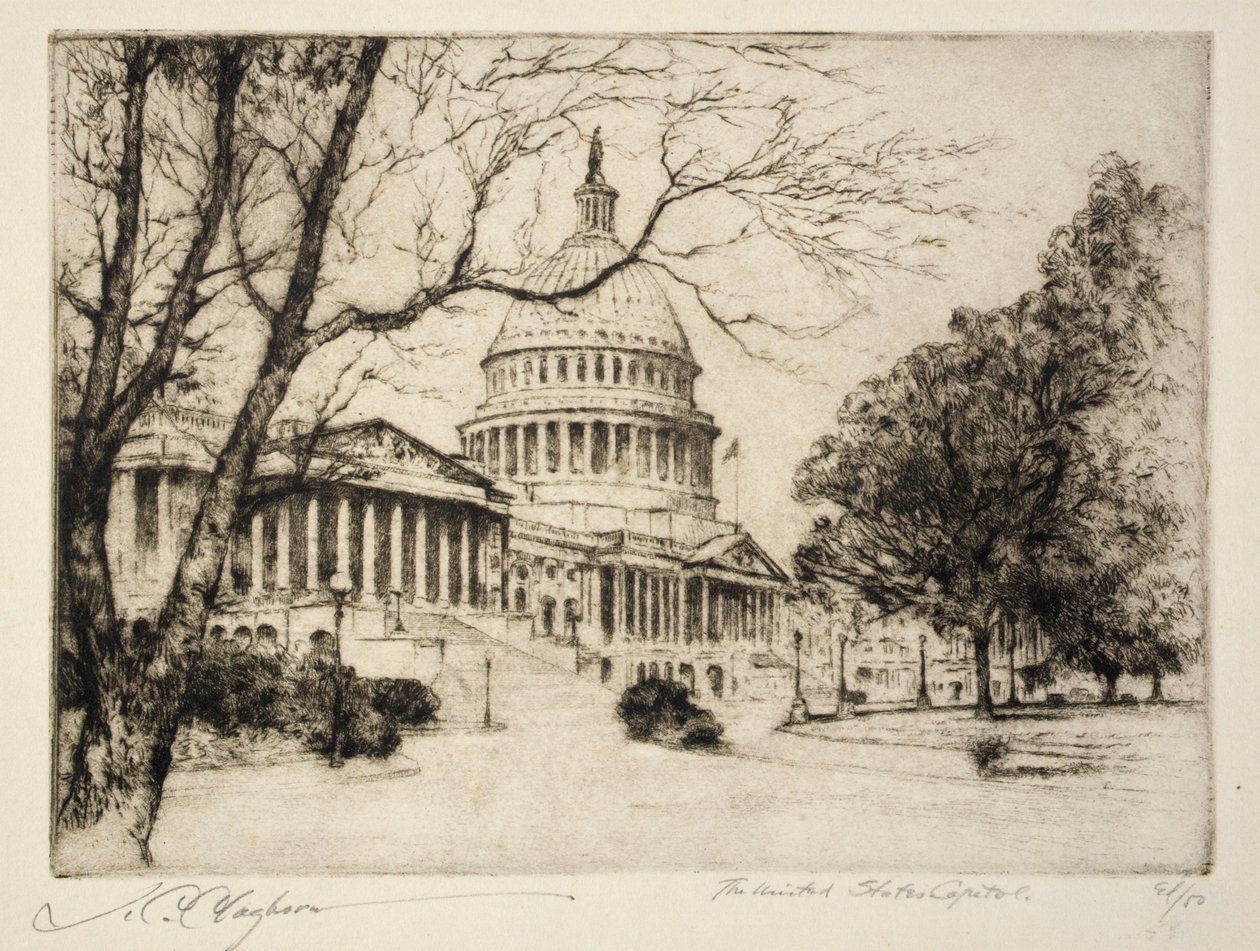 O Capitólio dos Estados Unidos de Joseph C. Claghorn