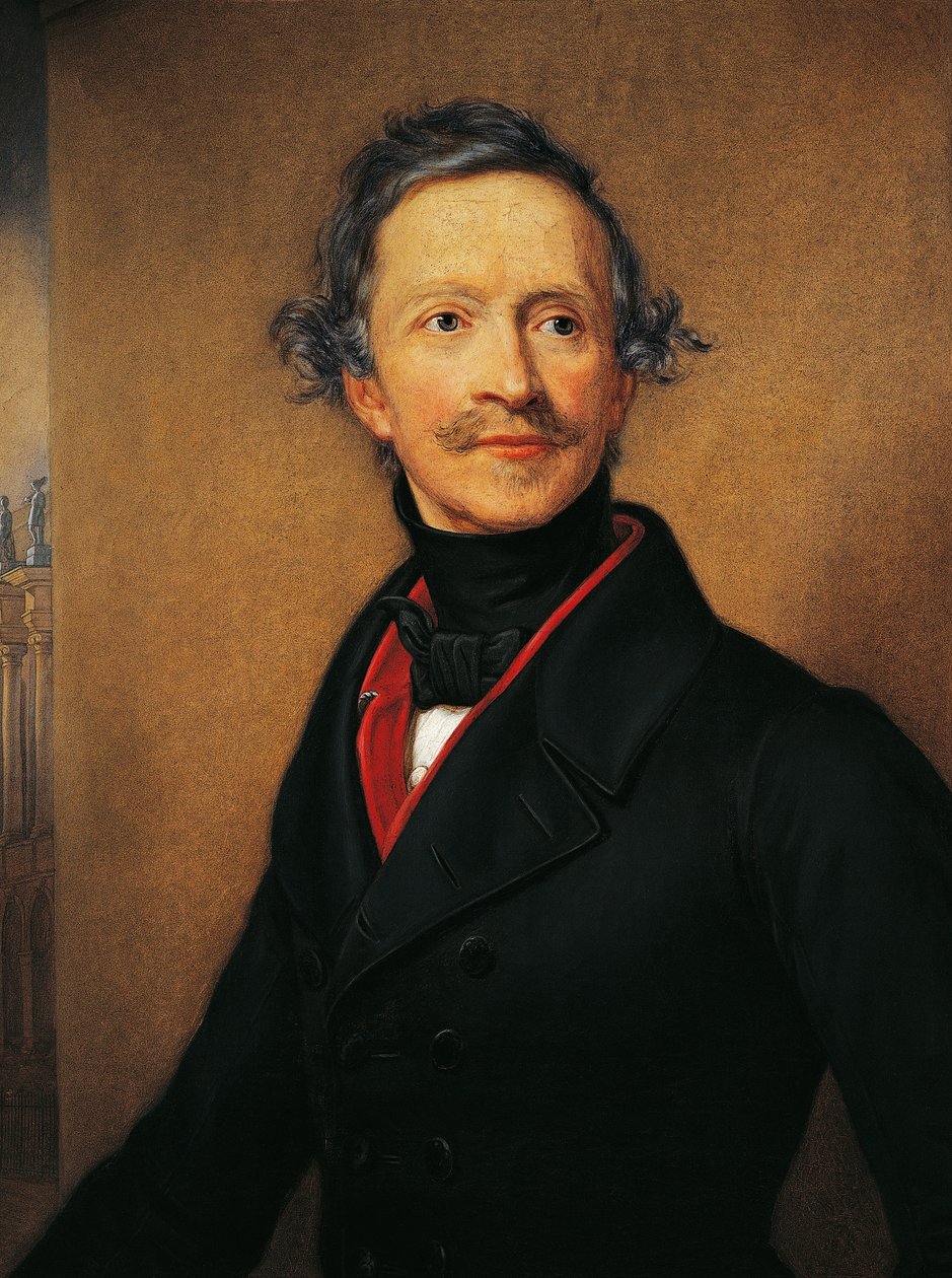 Retrato Ludwig I da Baviera (Estrasburgo de Joseph Carl Stieler