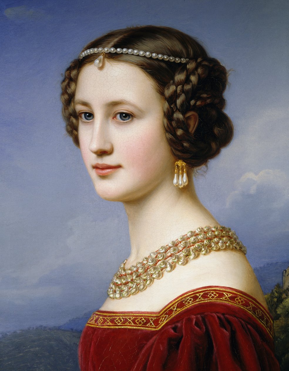 Retrato de Cornelia Vetterlein de Joseph Carl Stieler
