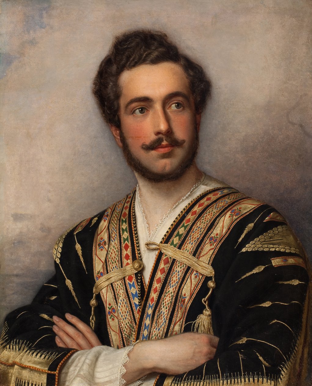 Retrato do príncipe Grigory Grigorievich Gagarin 1810-1893, 1837-1839. de Joseph Carl Stieler