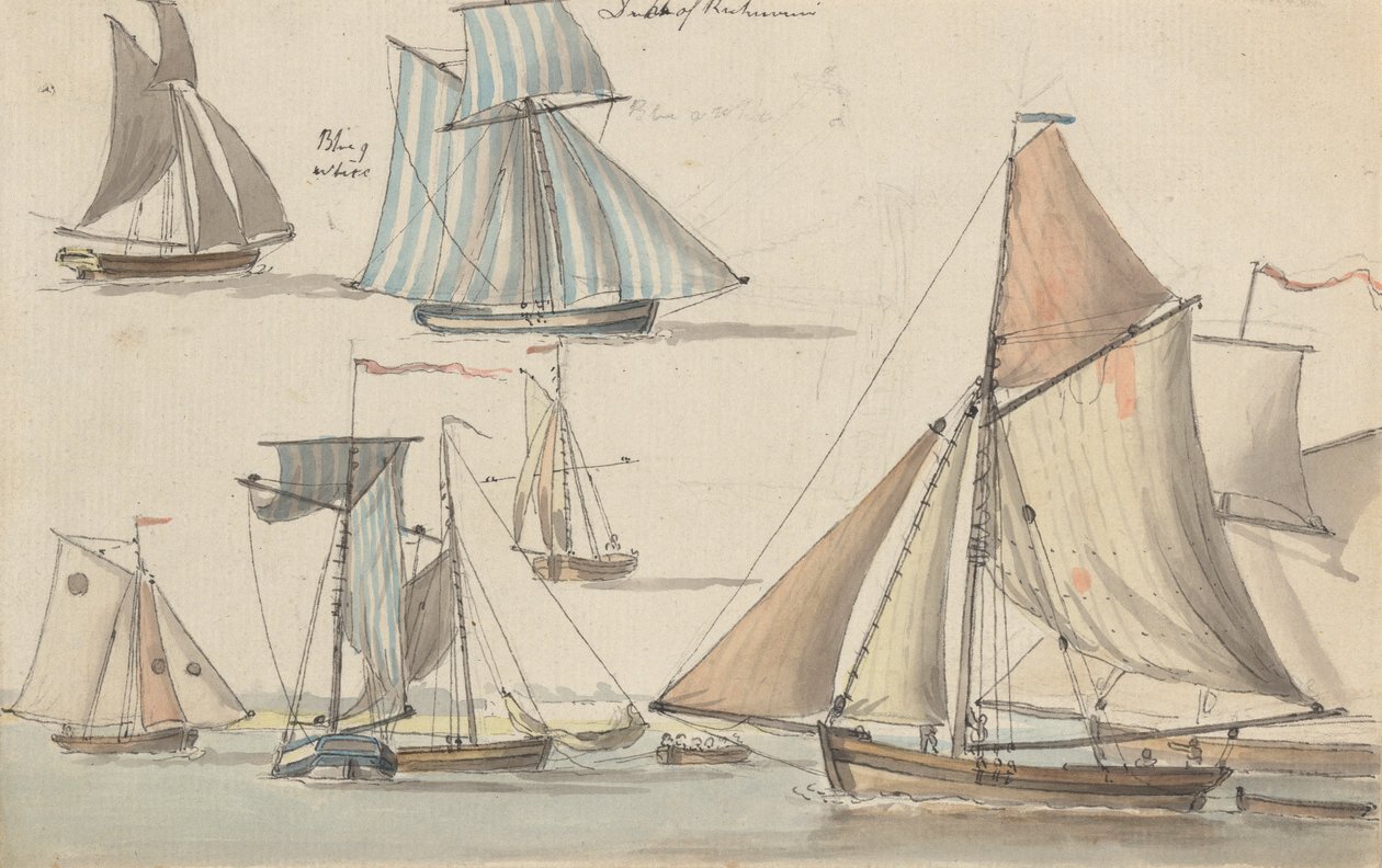 Duque de Richmond: Escunas, Escunas, Rowboats de Joseph Cartwright