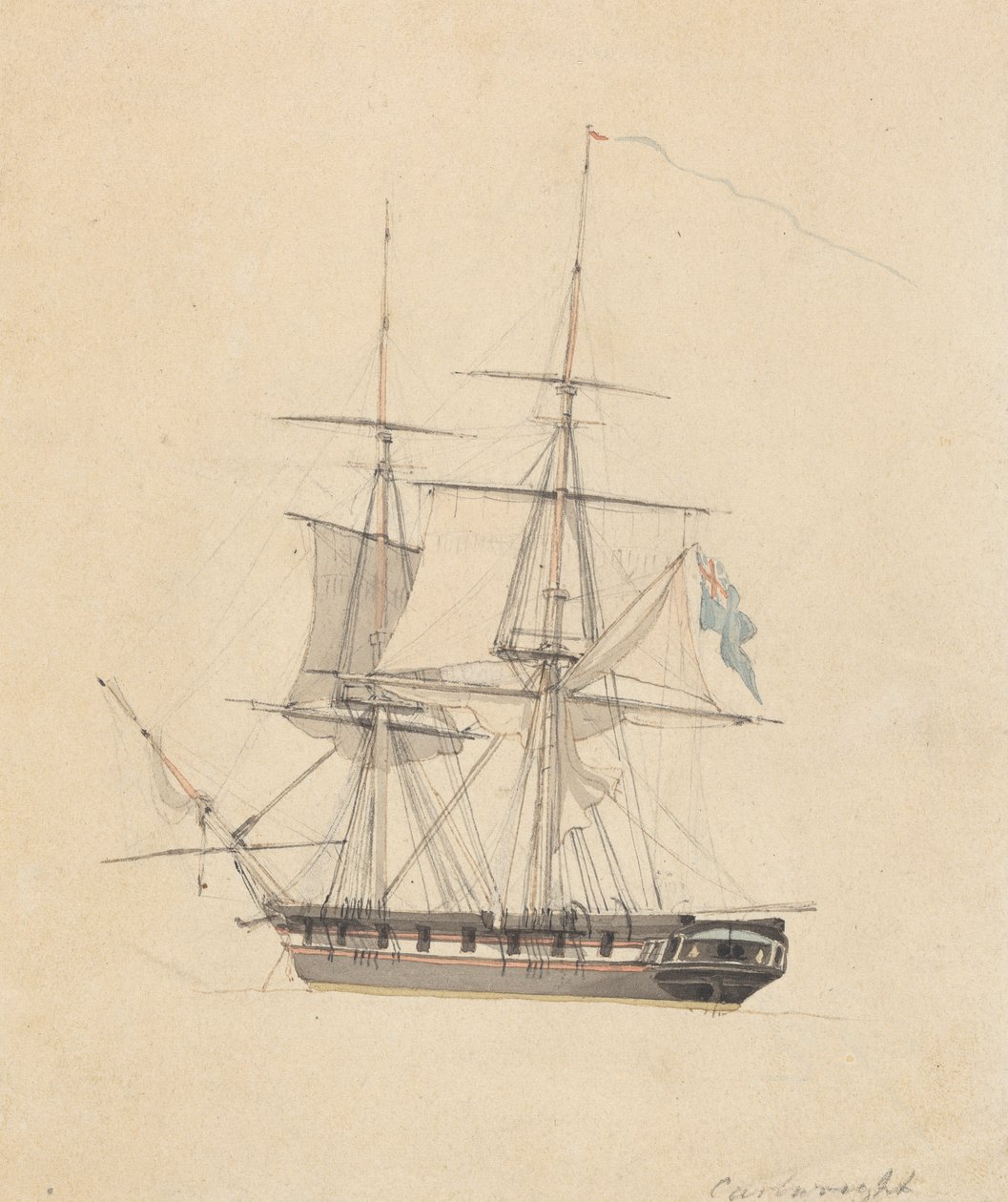 Brigadeiro-General Hermafrodita solteiro, Stern Forward de Joseph Cartwright