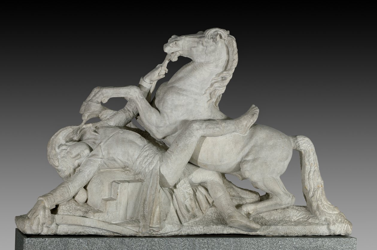 A morte do general Louis Charles Antoine Desaix na batalha de Marengo em 14 de junho de 1800 de Joseph Chinard