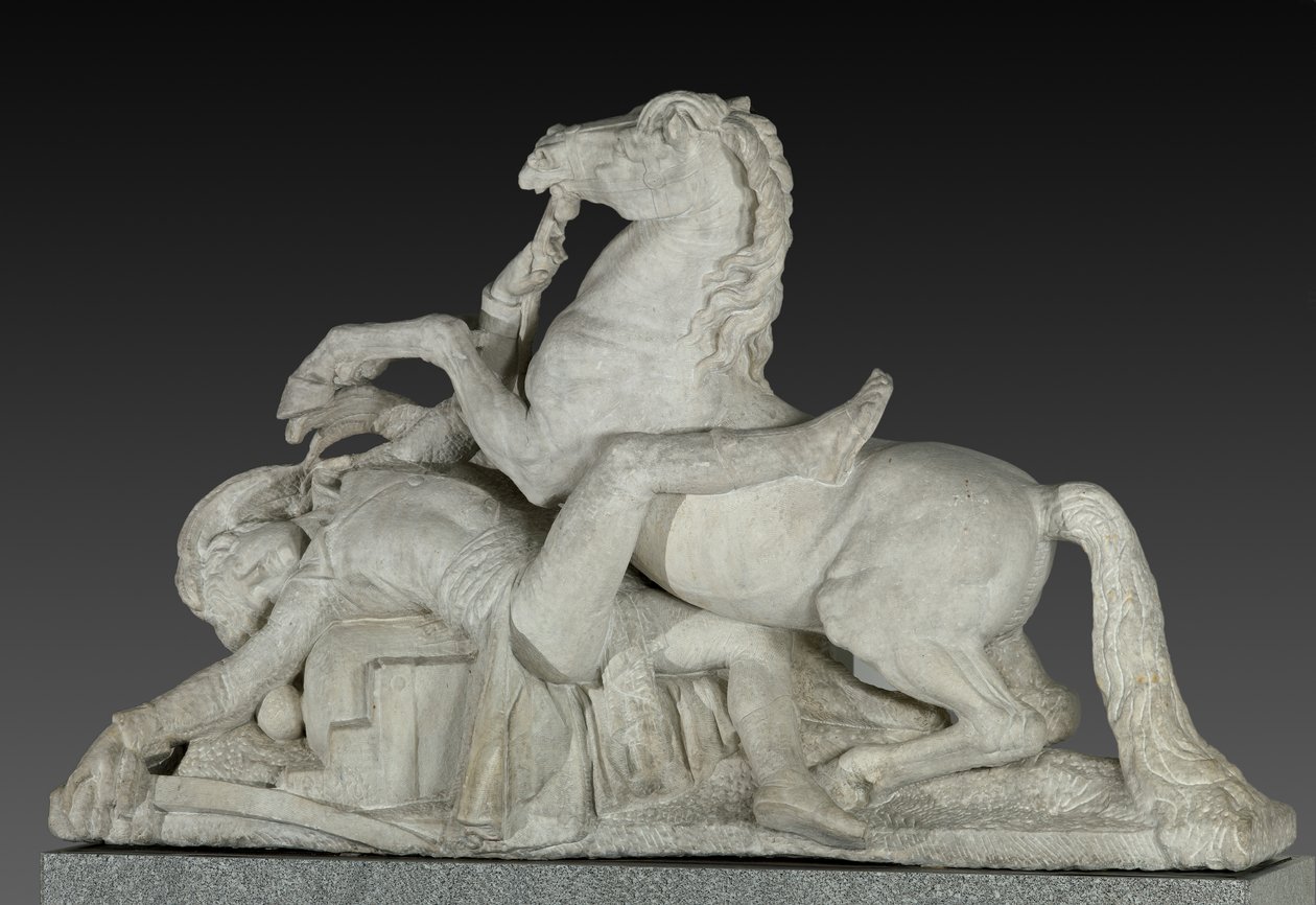 A morte do General Louis Charles Antoine Desaix na Batalha de Marengo em 14 de junho de 1800 de Joseph Chinard