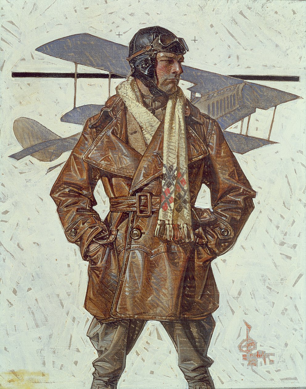 Piloto da Força Aérea de Joseph Christian Leyendecker