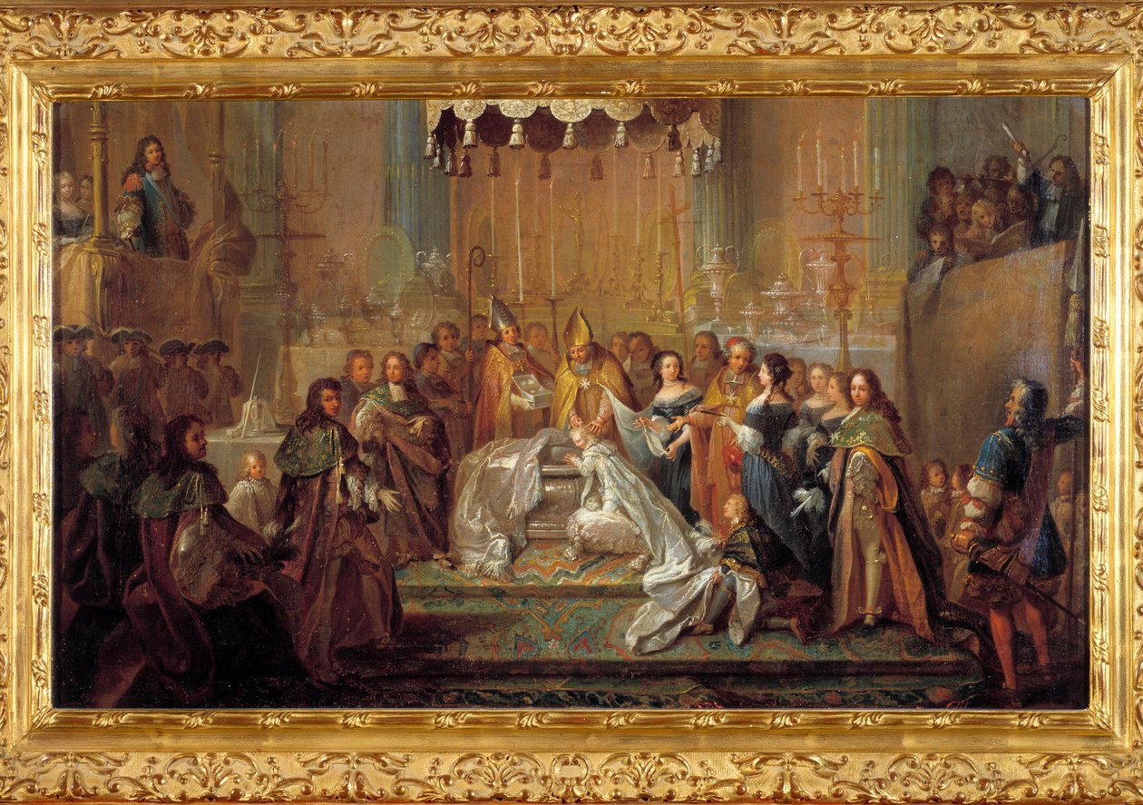 Baptismo do Dauphin Louis, filho de Luís XIV (24 de Março de Joseph Christophe