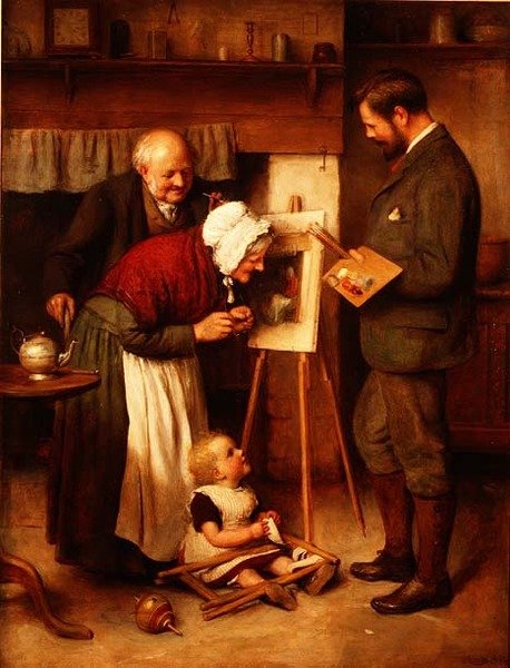 A própria imagem de Joseph Clark