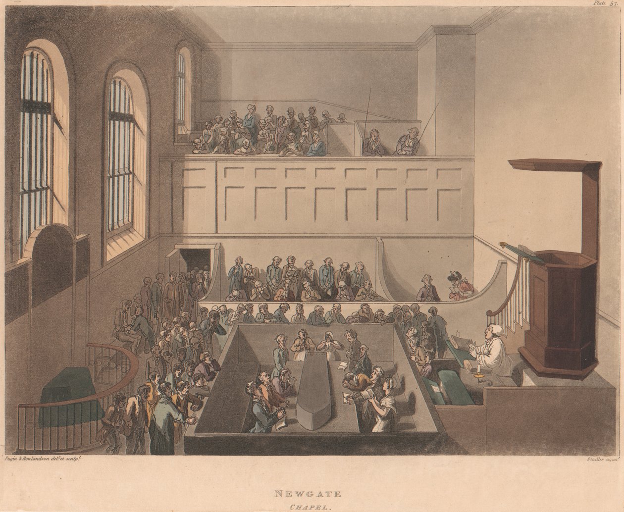 Capela de Newgate de Joseph Constantine Stadler
