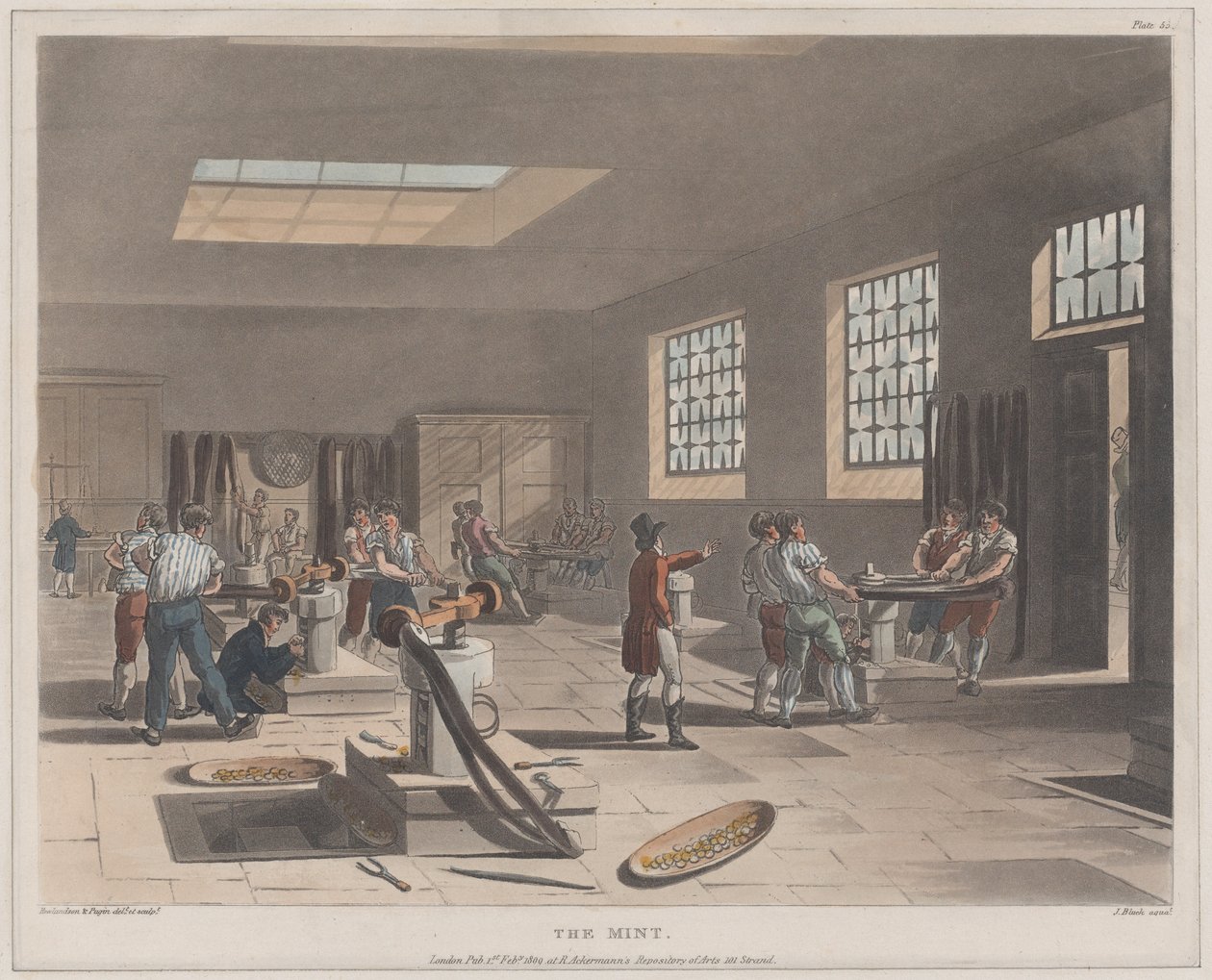 The Mint, 1809., 1809. de Joseph Constantine Stadler
