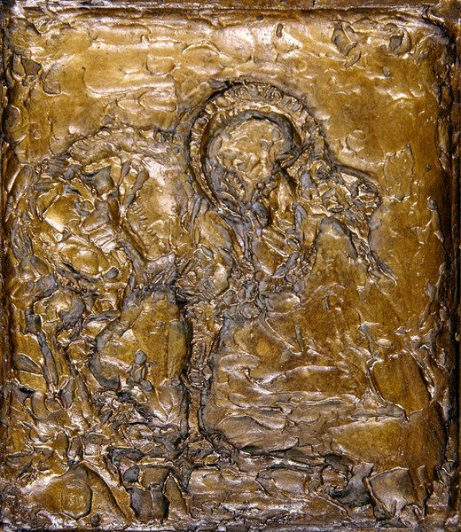 Placas de Camelo e Ibex (bronze) (ver também 351309) de Joseph Crawhall