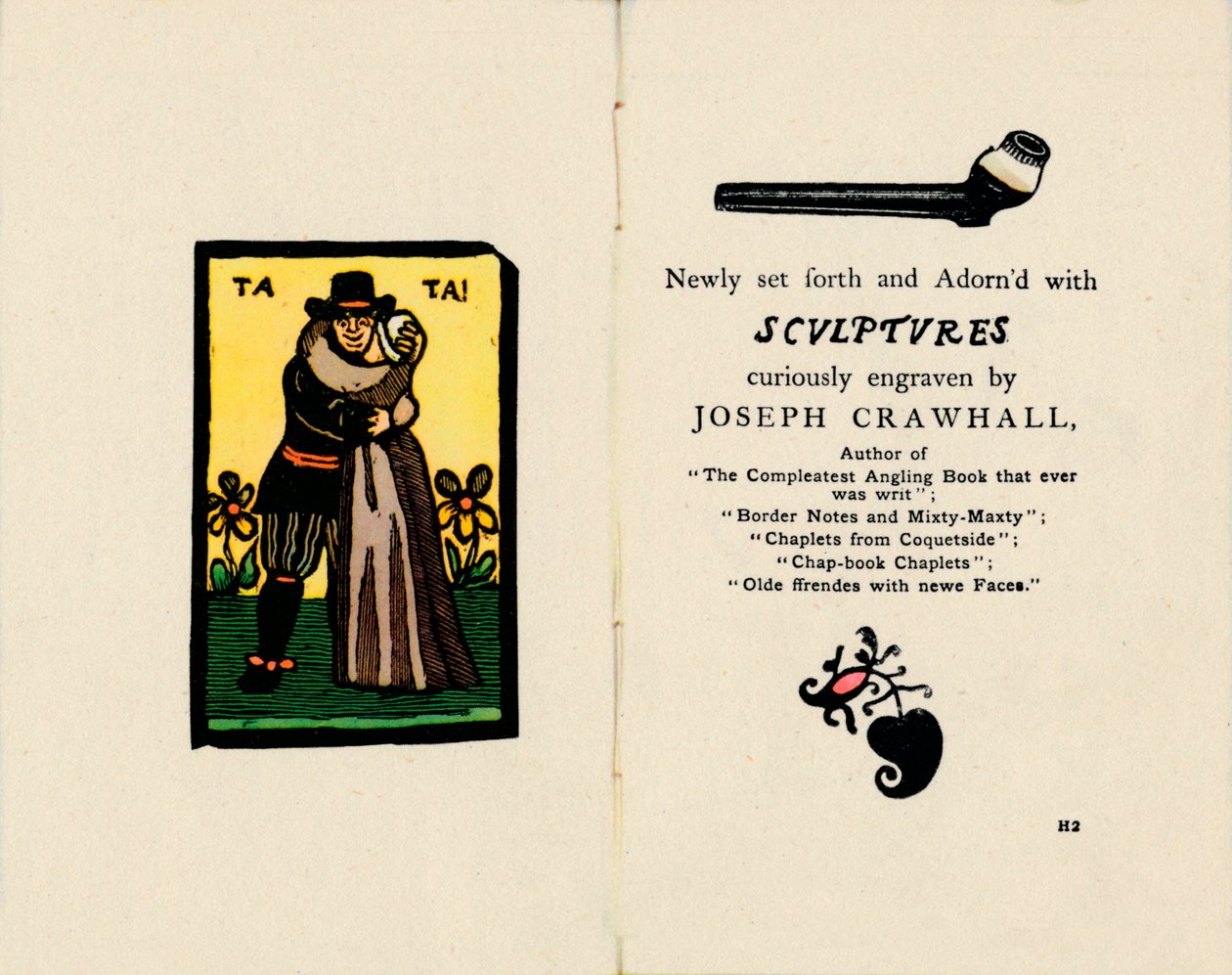 O Primeiro Renascimento do Estilo Chap-Book, 1885, 1946 de Joseph Crawhall