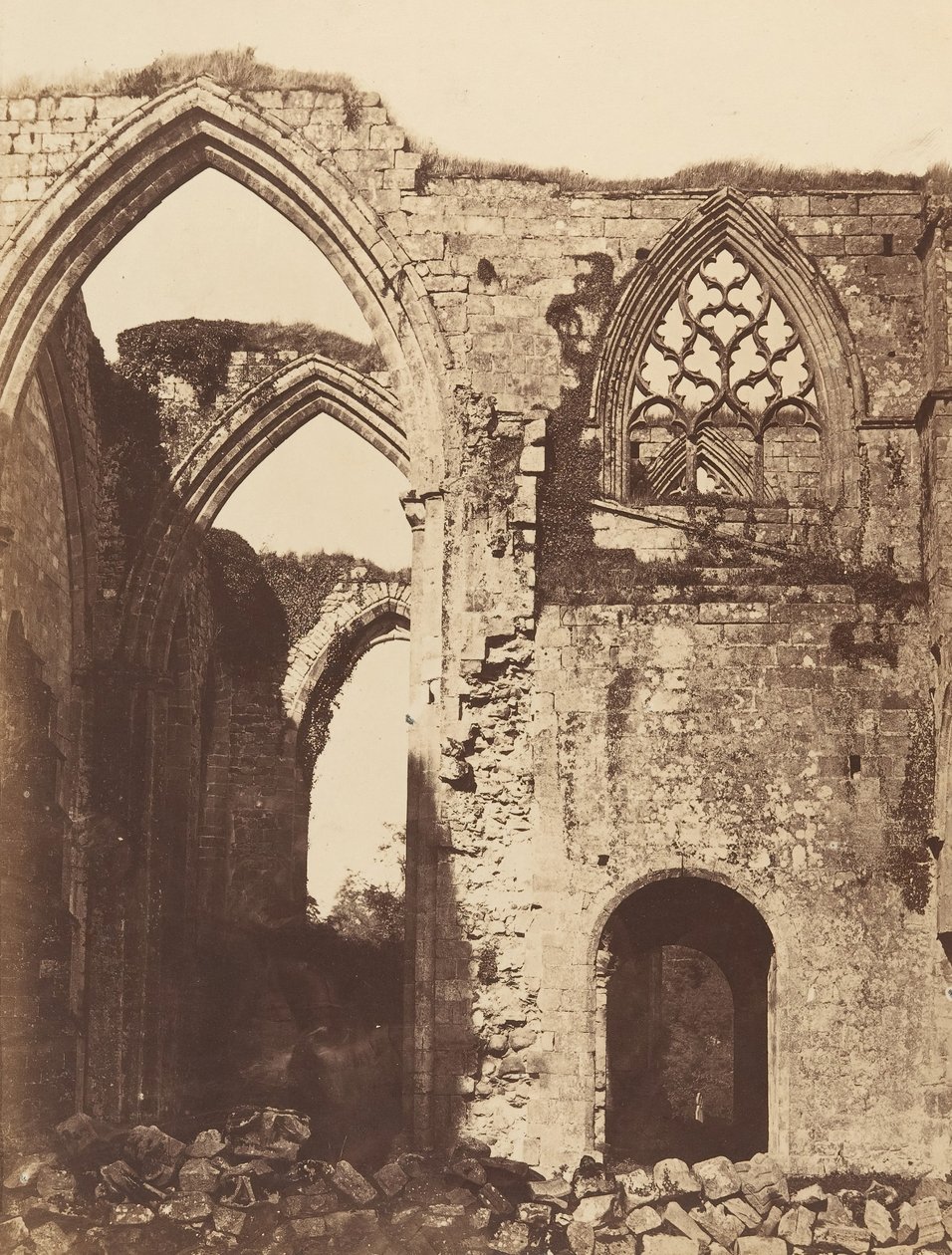 Priorado Bolton. Do Sul, década de 1850. de Joseph Cundall