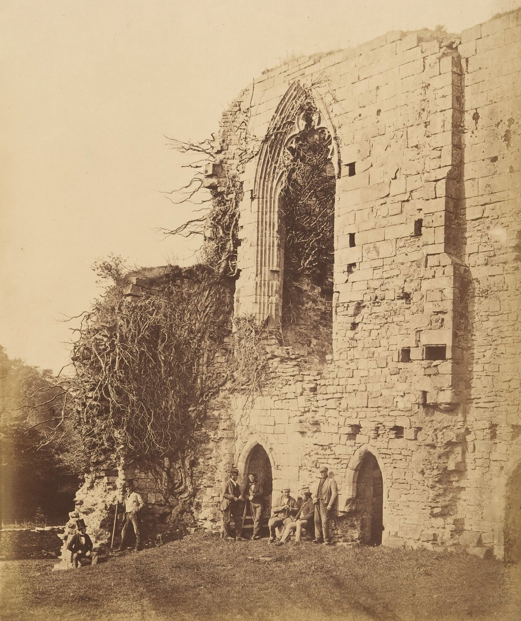 Abadia de Easby. Do Oriente, década de 1850. de Joseph Cundall