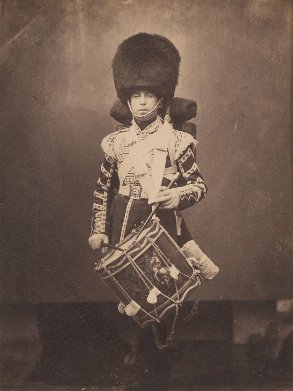 Grenadier Guards Drummer, ca. 1856. de Joseph Cundall
