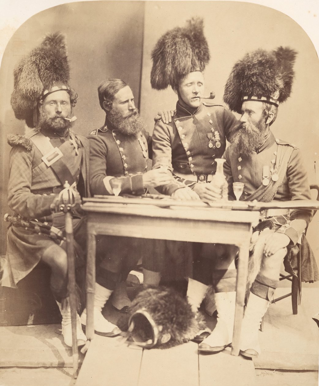 Highlanders, 1856. de Joseph Cundall