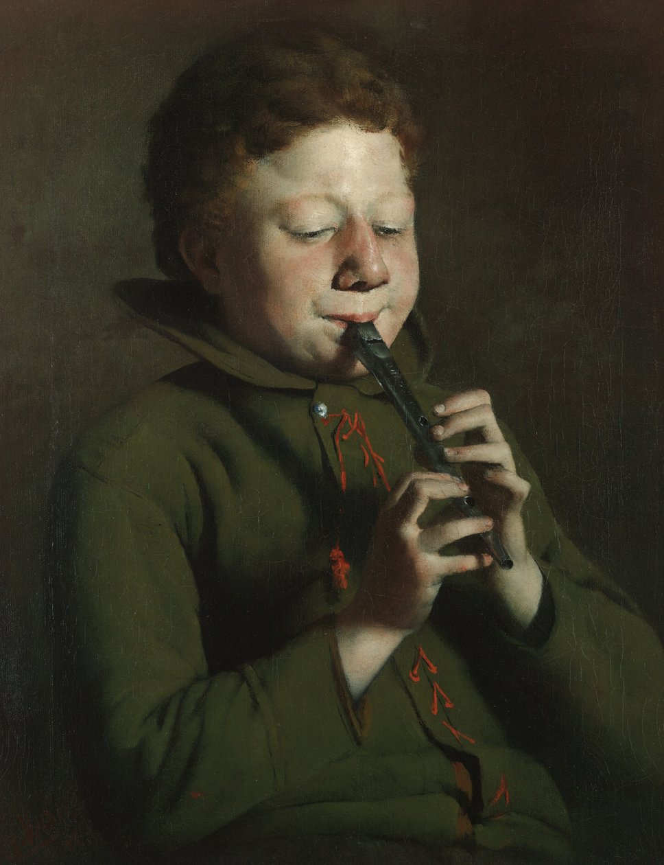 O gênio, 1885 de Joseph Decker