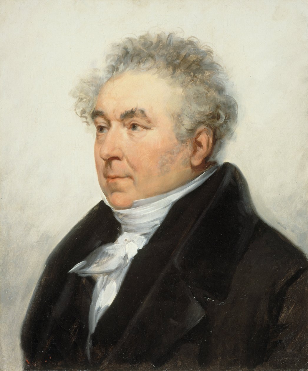 Retrato de Charles-Guillaume Etienne 1778-1845, c. 1840. de Joseph Desire Court