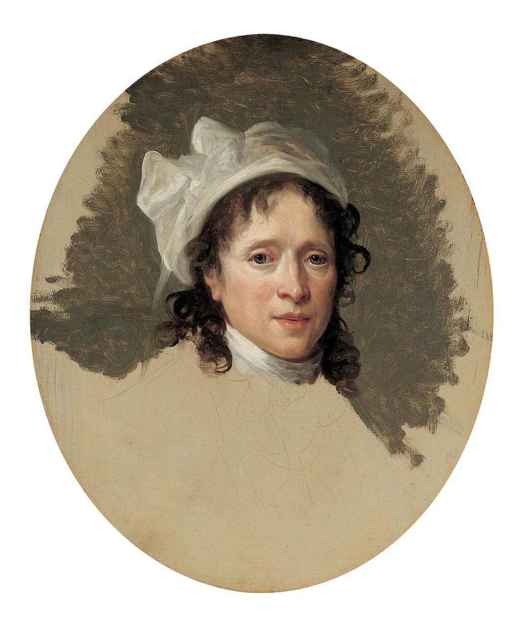 Retrato de uma senhora de Joseph Ducreux