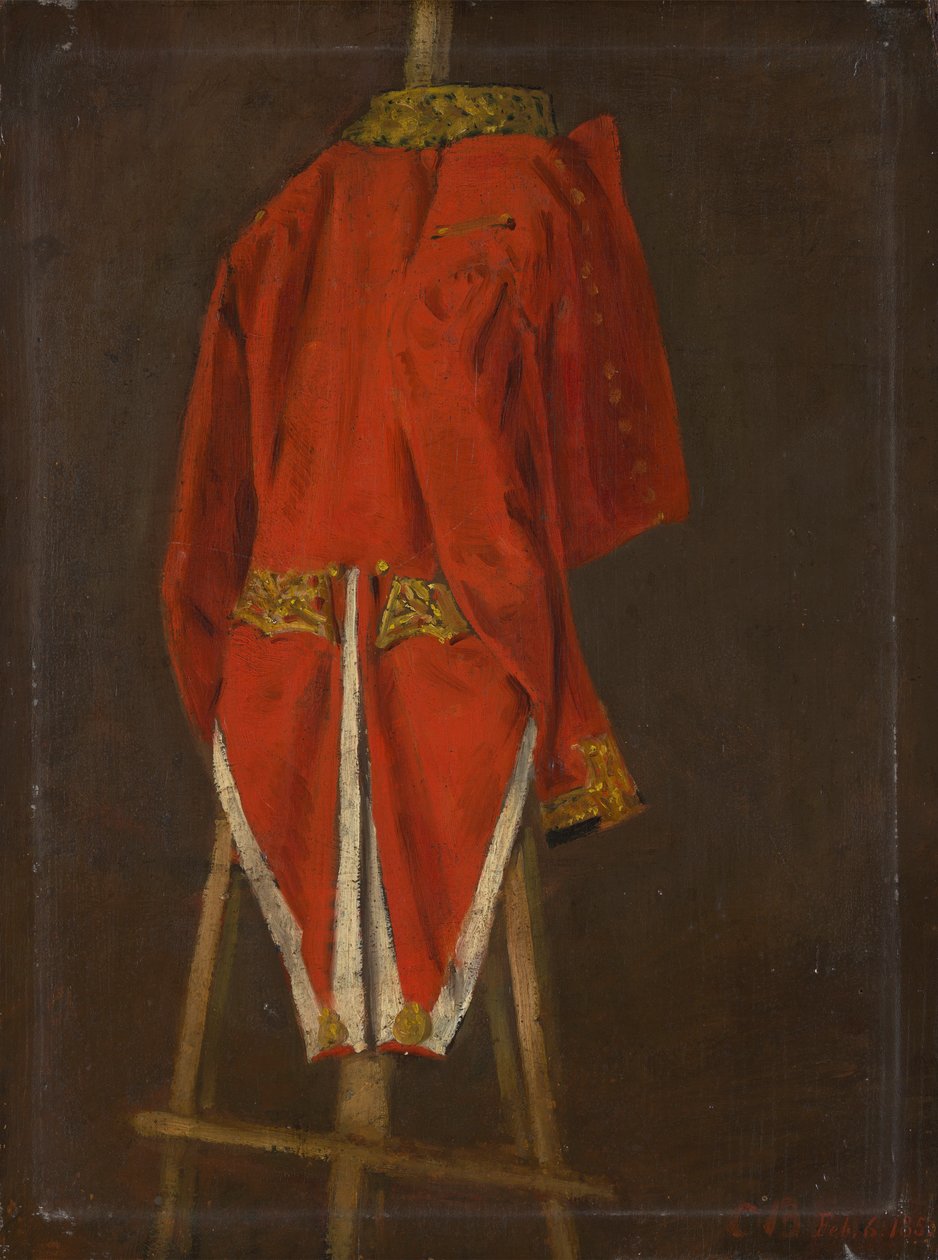 Estudo de um Casaco Pertencente a João, 11º Conde de Westmorland de Joseph Edgar Boehm