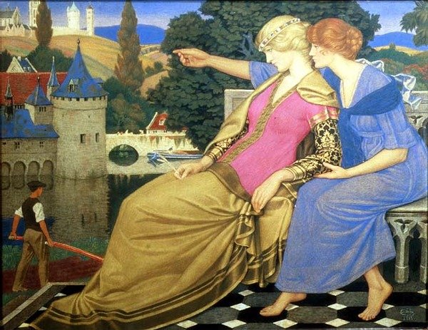 Bélgica Apoiado pela Esperança de Joseph Edward Southall
