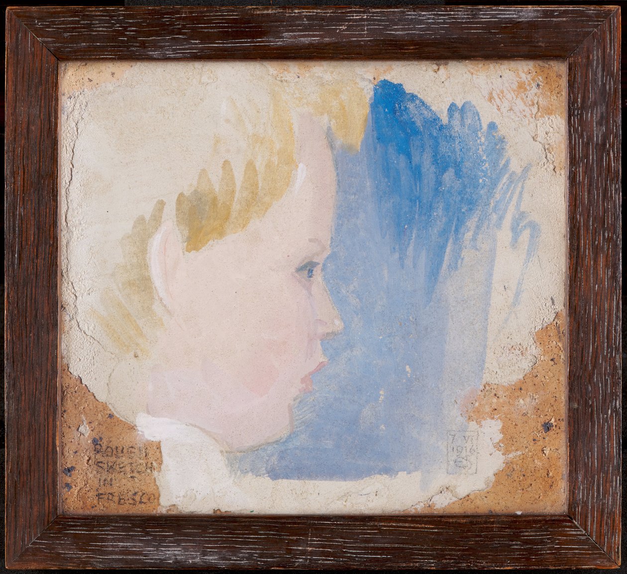 Head Of A Boy, 1916. de Joseph Edward Southall