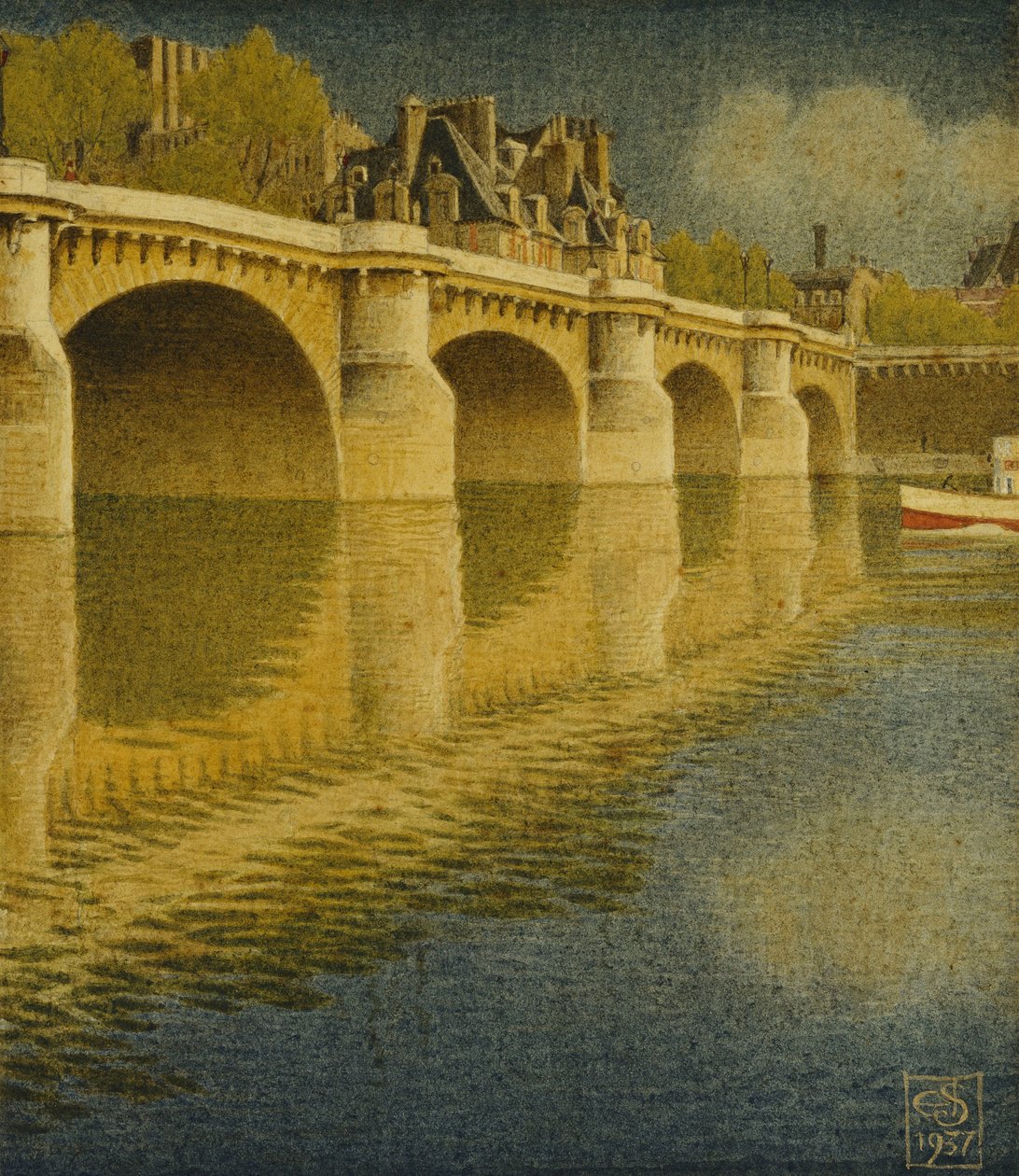 Ponte Henri IV de Joseph Edward Southall