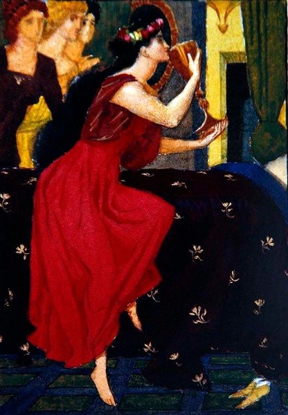 Sigismonda ou Gismonda, um estudo de Joseph Edward Southall