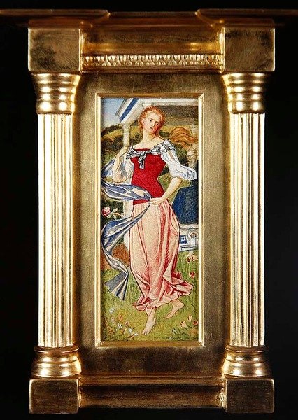 Estudo para Figura de Arethusa de Joseph Edward Southall