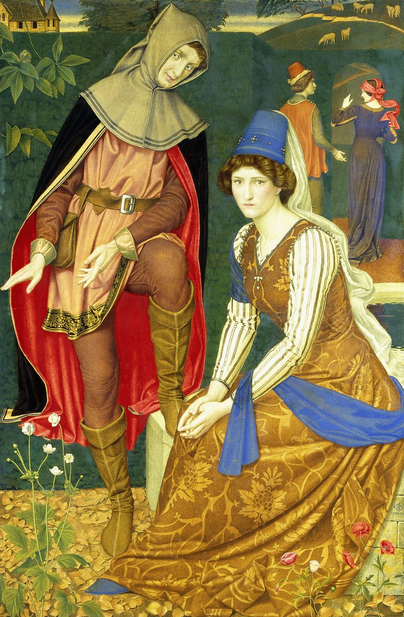 The Nut Brown Maid de Joseph Edward Southall