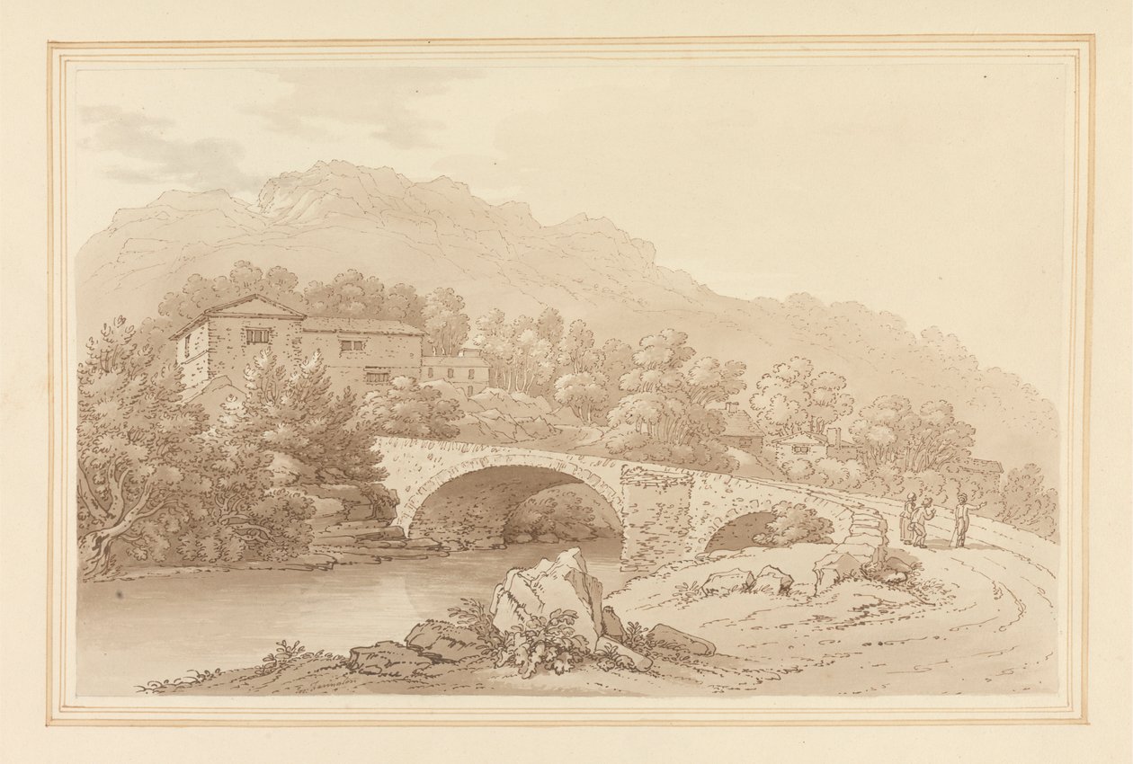 Ponte Brathay de Joseph Farington