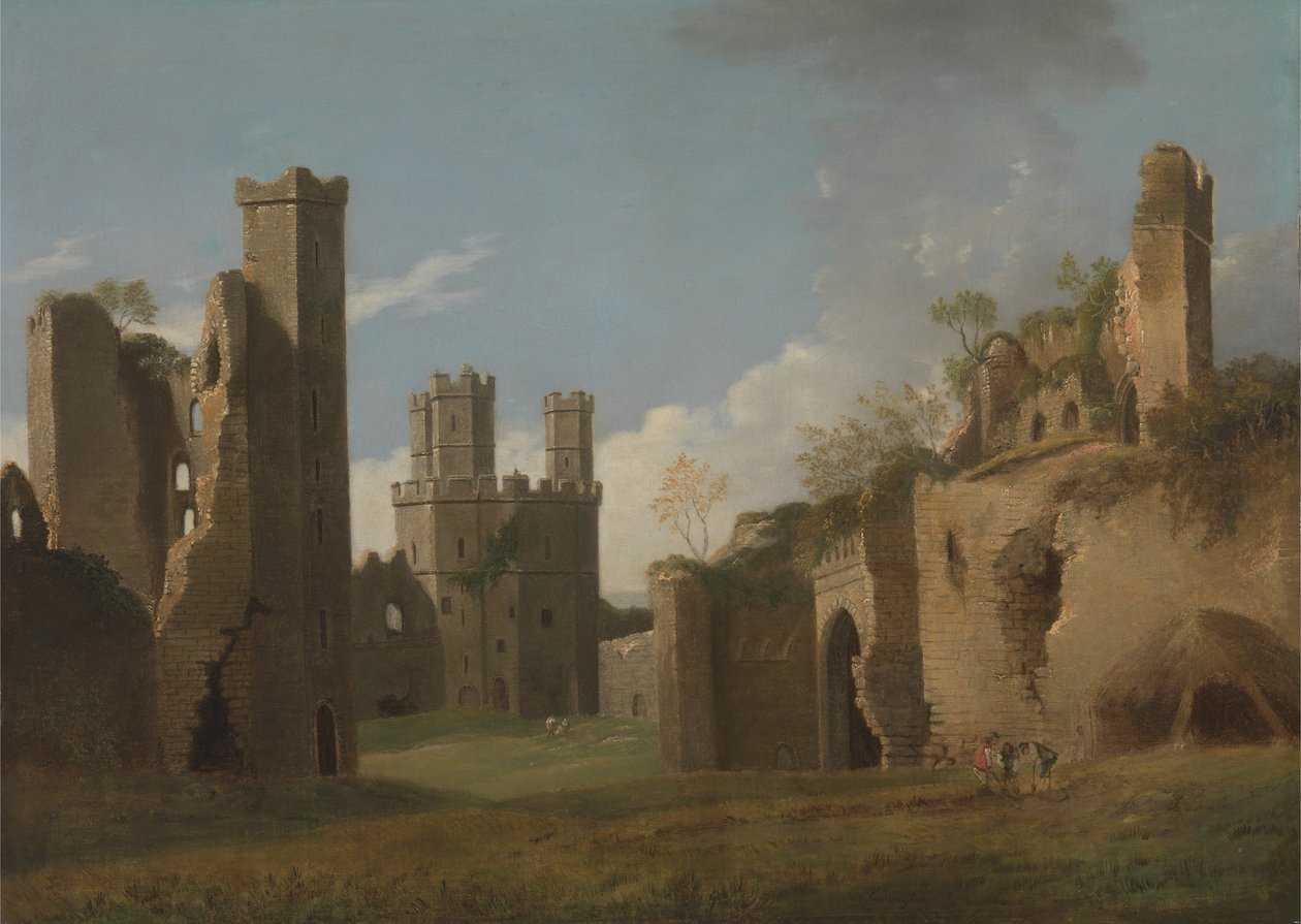 Castelo de Caernarvon de Joseph Farington