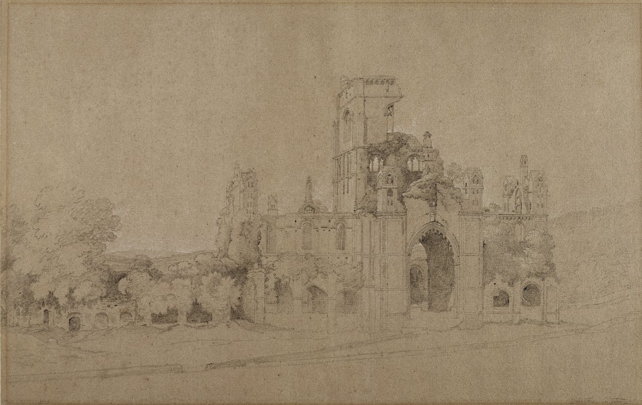 Abadia de Kirkstall de Joseph Farington