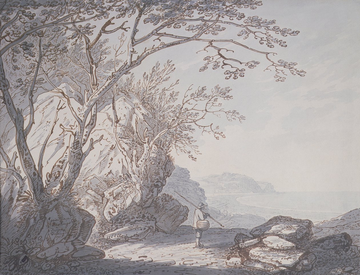 Ver perto de Hastings, Sussex de Joseph Farington