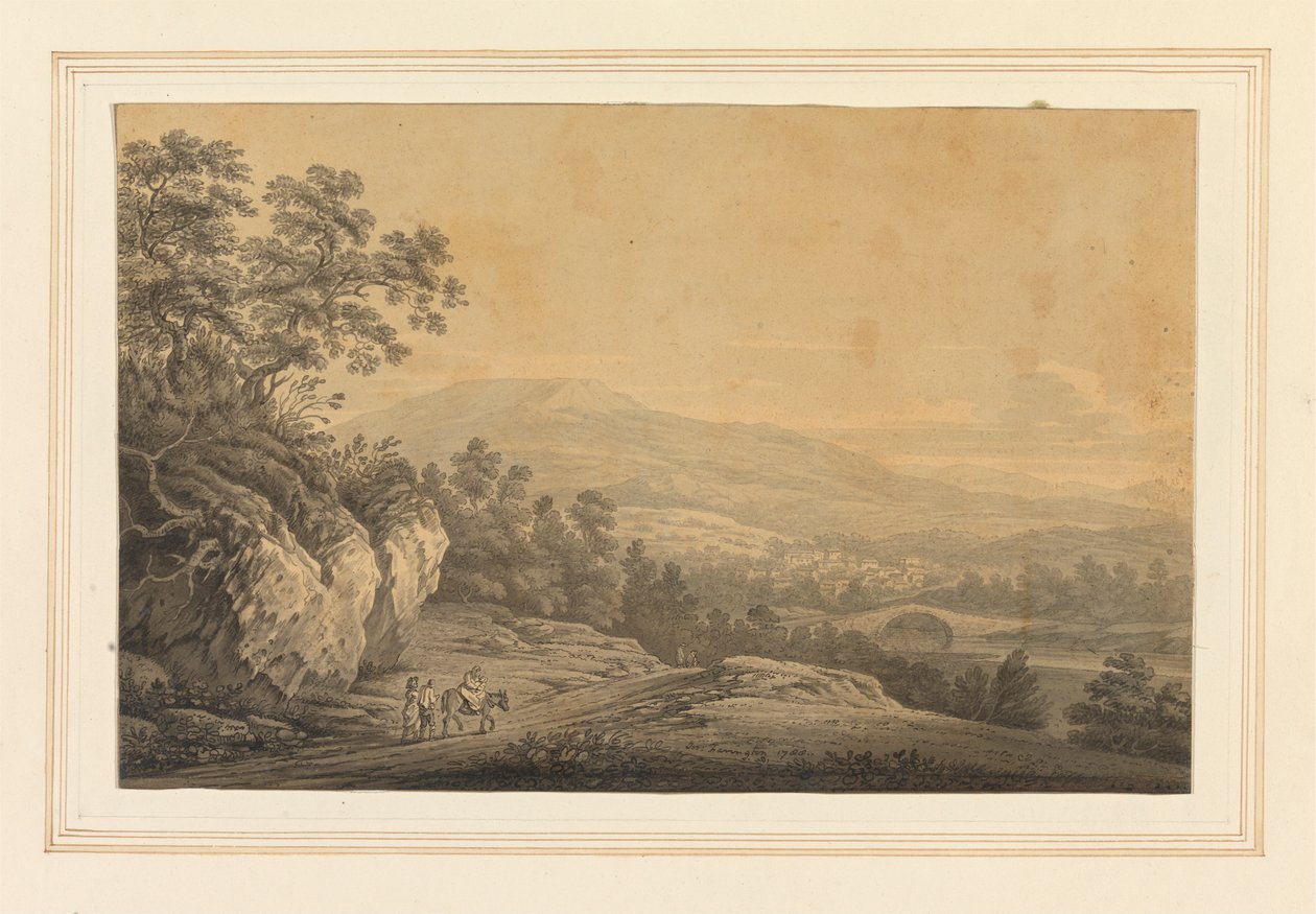 Vista de Ambleside de Joseph Farington