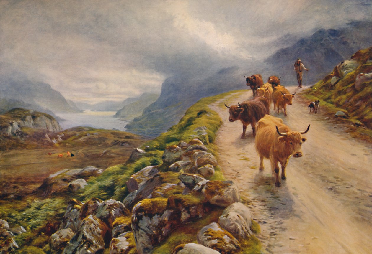 Loch Maree, 1912. de Joseph Farquharson