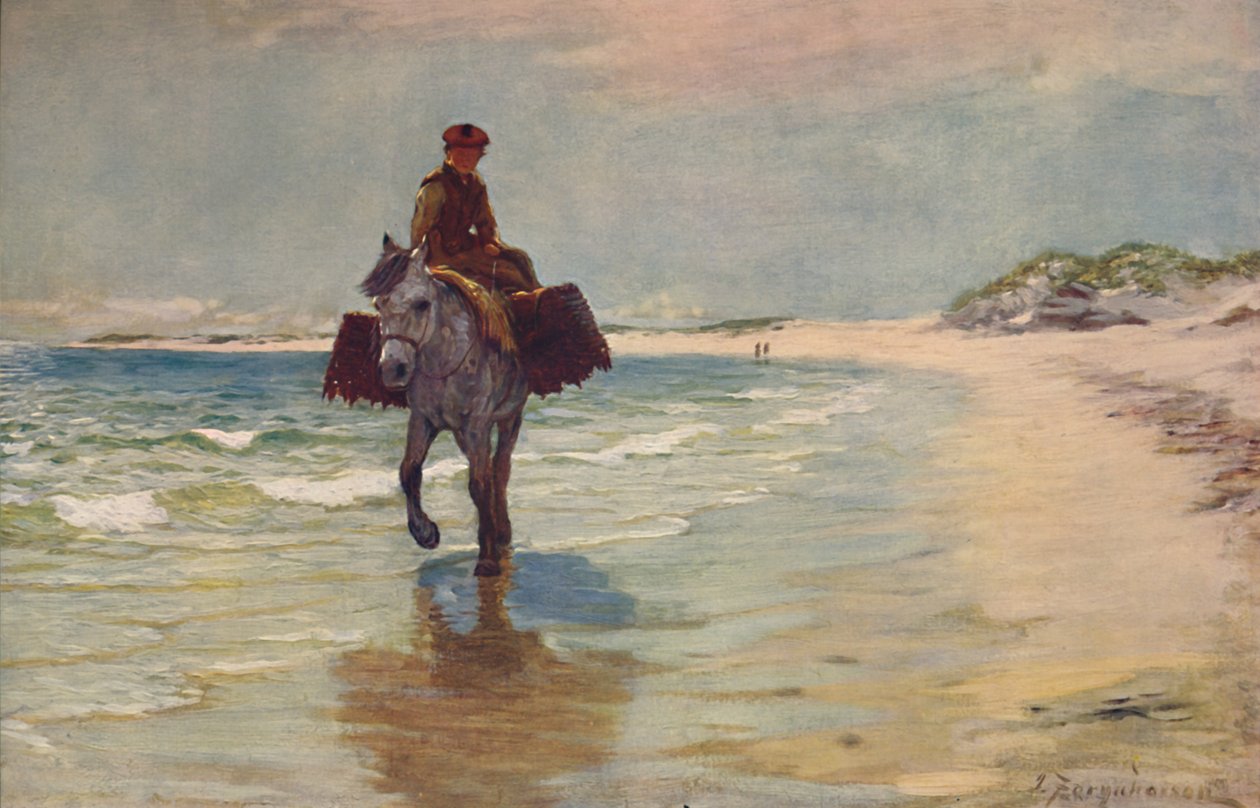 Na costa, Connemara, 1881. de Joseph Farquharson