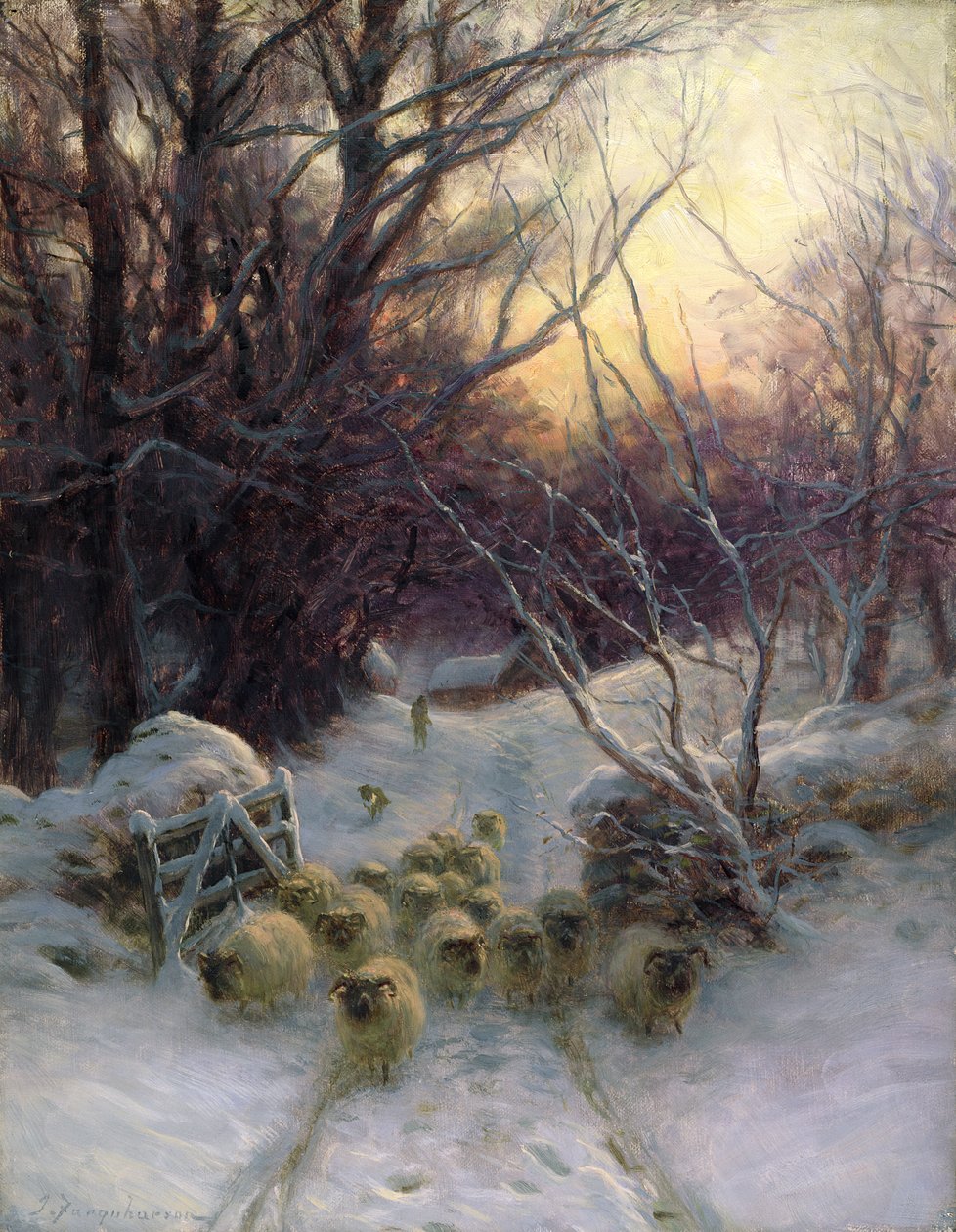 O Sol tinha fechado o dia de inverno de Joseph Farquharson