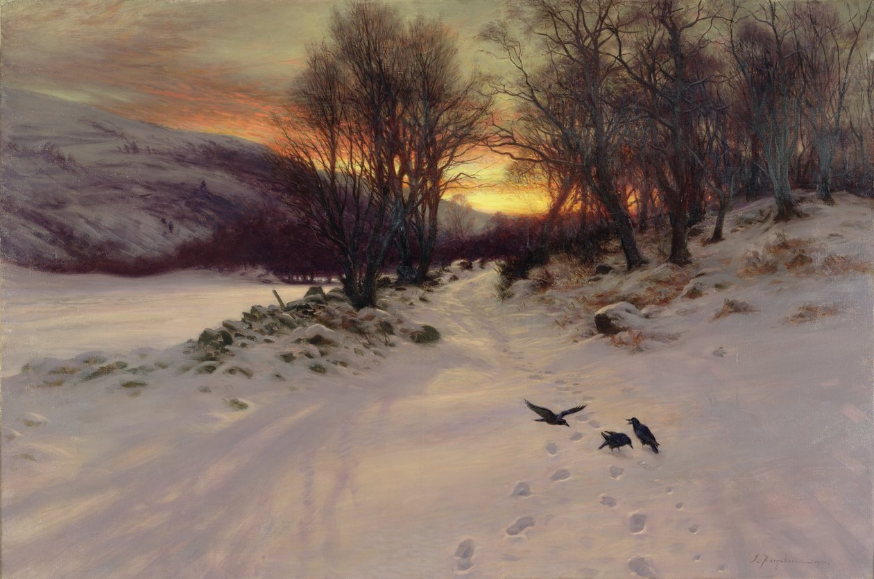 Quando o Ocidente com a noite brilha de Joseph Farquharson