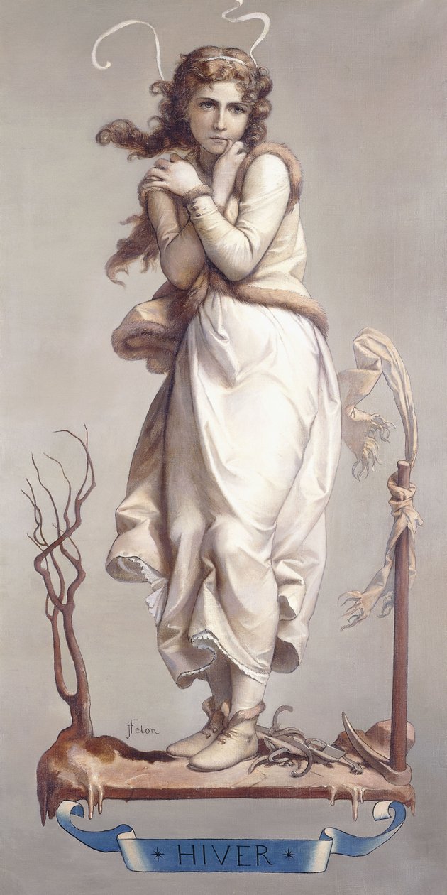 As Quatro Estações - Inverno, 1873-74 de Joseph Felon