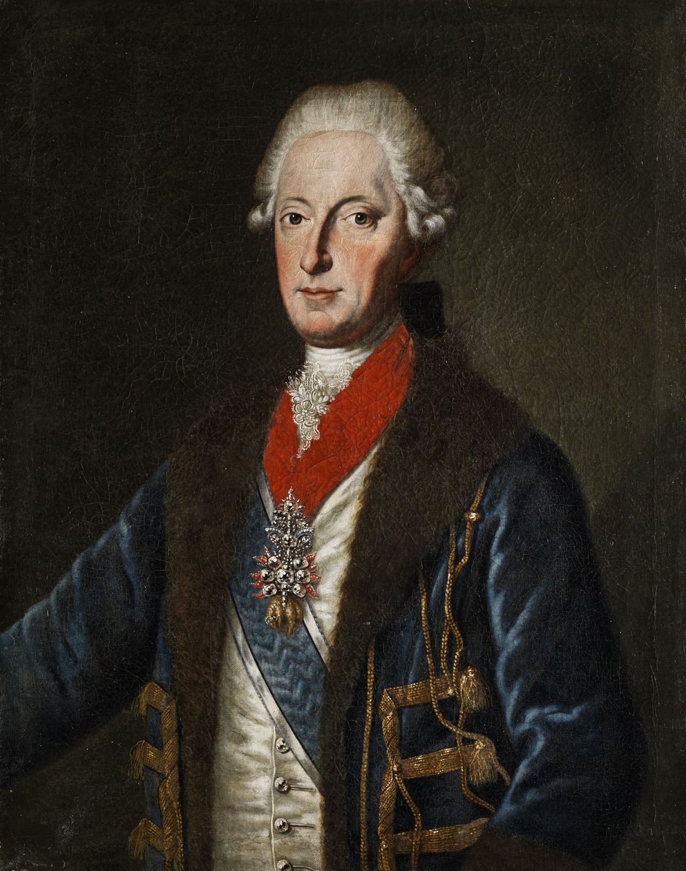 Retrato de Maximiliano III Joseph, Eleitor da Baviera (1727-1777) de Joseph Fischer