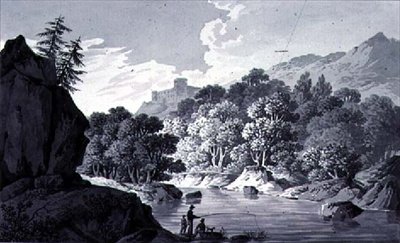 Esboços de paisagem de Joseph Francis Burrel