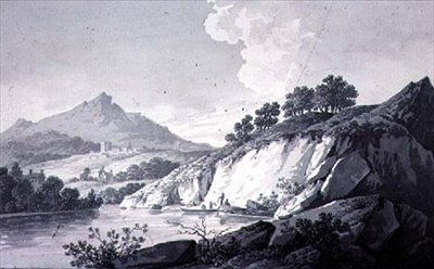 Esboços de paisagem de Joseph Francis Burrel